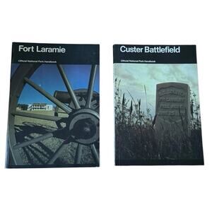 VTG Fort Laramie & Custer Battlefield Official National Park Handbooks History